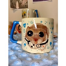 Empressco Sevimli Hamster Temalı Doktor Kupa Bardak, Gününüze Renk Katın