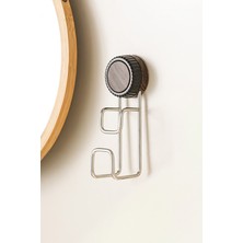 Vakumlu Çok Amaçlı Duvar Kancası – 16 x 6 cm