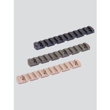 DLG Tactical M-Lok Polimer Picatinny Ray Segmenti / 11 Slot / Taktik Ray Aparatı - DLG-113-TAN