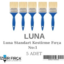 Izmir Fırça Luna Standart Kestirme Fırça No:1 (5 Adet )