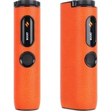 Zigver Glo Hyper Pro - Lüks Deri Kaplı 360 Derece Koruma Kılıf Orange