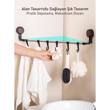 Vakumlu Açılandırılabilir Çok Amaçlı Askılık – 50 x 11 cm