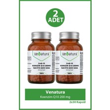 Venatura Koenzim Q10 200 Mg 30 Kapsül 2 Adet