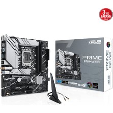 ASUS PRIME B760M-A WIFI Intel B760 LGA1700 DDR5 7200 HDMI, Analog 2x M2 USB3.2 AX WiFi + BT AURA RGB 2.5Gbit LAN mATX