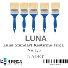 Izmir Fırça Luna Standart Kestirme Fırça No:1,5 (5 Adet )