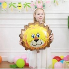 Baloncum Safari Model Aslan Folyo Balon Büyük Boy