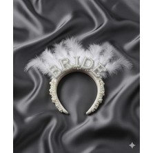 Gold Center Incili Bride Taç | Bride To Be Aksesuar Parti Tacı