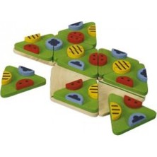 Plan Toys Trimino Böcek Puzzle