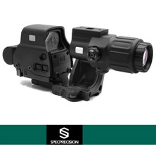 Specprecision Eot S1 Exps3.0 558 Reddot & Eot G33 Ftc 4ps Black & Fast Riser Mount Combo Set