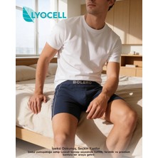 Bolero Erkek Premium Lyocell Boxer Lacivert