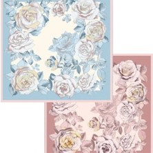 Deserto Fashion İPEK TWİLL EŞARP 2026 Avantgarde serisi Çift Taraflı  %100 İpek   90x90
