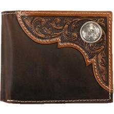 Ariat Filigree Corner Erkek %100 Deri Cüzdan