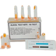 Alkol Test Kiti-10 Test