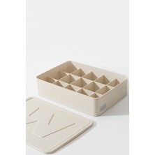 Kapaklı Düzenleyici Saklama Kutusu – 32 x 23 x 8 cm
