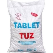 Arin Aqua Tablet Tuz Beyaz Tuz 25 kg Sodyum Klorür Tablet Tuz Arıtma Havuz Yumuşatma Tuzu 3 Filtreli Yüksek Performans