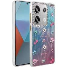 ÖNÇ - PRİME Xiaomi Redmi Note 13 Pro 4g Kılıf Blade Aynalı Desenli Kapak - Desen 4