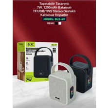 Blic Wireless Speaker Kablosuz Hoparlör 7W Çoklu Cihaz Uyumu