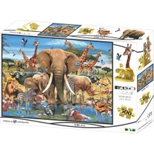 Aylina Mey Ithalat® Afrika 500 Parça Yetişkin Puzzle