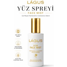 Lagus Yüz Spreyi Face Mist Lágus Gül Mayalı Nemlendirici Canlandırıcı Bakım
