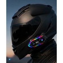 Astraltech 6. Bluetooth 5.3 Kask Içi Intercom Kulaklık Ipx6 Suya Dayanıklı Tasarım