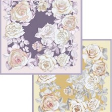 Deserto Fashion 2026 Avantgarde Serisi Çift Taraflı  %100 Ipek Twill Eşarp 90X90