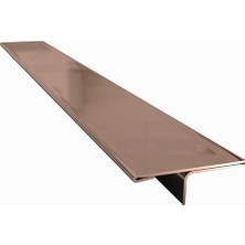 KC Kapı T Geçiş Profili 244 cm Yapıştırma Silikon Hediyeli