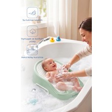 Babyjem Soft Banyo Desteği Bebek Yıkama Yardımcısı Soft Yeşil