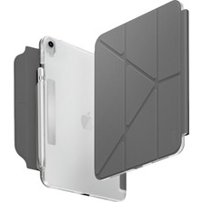 Uniq iPad 2025 10.9 (10. Nesil) Camden Katlanabilir Tablet Kapak - Gri
