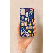 Vip Case Samsung A21S Uyumlu Summer Desenli Silikon Kılıf