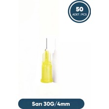 Genject 30G (0.82MM.), 4mm, Sarı Enjektör Ucu 50 Ad./pkt.
