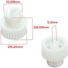 Tetra Rosa Arnica Rapid 12D2 Uyumlu Doğrayıcı Blender Kavrama Dişlisi