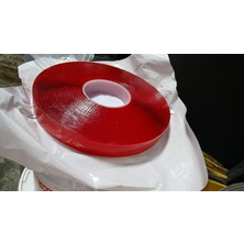 CTR Ticaret Vhb Şeffaf Çift Taraflı Akrilik Bant 36 mm x 33 Metre - Yüksek Mukavemetli Endüstriyel Silikonlu Tamir Bandı