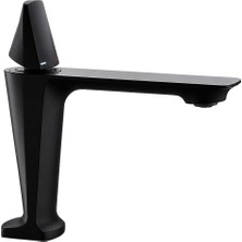 Dellora Vıta Kısa Lavabo Bataryası Mat Sıyah