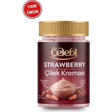 Gourmet Çelebi Çilek Kreması 320 gr - Sürülebilir Gerçek Çilek Kreması