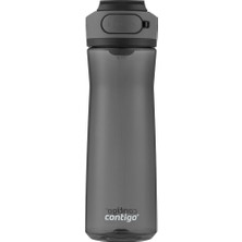 Contigo Cortland Pro Tek El Bas Iç Kapaklı Su Matarası 720ML 2145025 Gri
