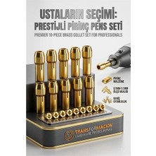 Kentex Mey Ithalat® Henrik Brandt Serisi | 10'lu Pirinç Hassas Pens Ucu Seti (0.5-3.2mm) 723035
