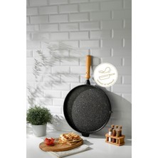 Empressco Alüminyum Döküm Gözleme Tavası 36 Cm, Sağlam ve Kullanışlı Mutfağınız Için