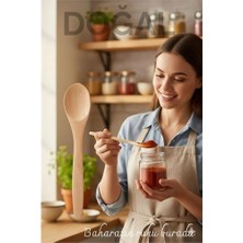 Kentex Mey Ithalat® Doğal Gürgen Baharat Kaşığı – 13 Cm, Mini Boy, Şık ve Pratik Mutfak Yardımcısı 722256