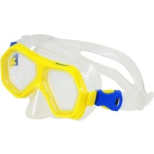 Premini Çocuklar Için Sarı Ju Dual Lens Mask ve Şnorkel Seti, Eğlence Dolu Deneyim