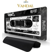 Oryn Cassette / Vandal Edition | 70x30cm Gaming Mousepad - (3mm Kalınlık)