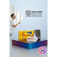 Kentex Mey Ithalat® Shark Super Chrome 20’li Premium Paket - Profesyonel Jilet 717187
