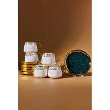 Empressco 6 Kişilik 100 ml Klasik Kahve Fincan Takımı, Şık ve Kullanışlı Set