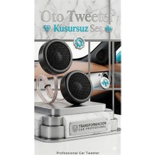 Kentex Mey Ithalat® TS-S250 Eversonic Tweeter Seti 350W Yüksek Performans Kristal Netliğinde Tiz Ses Hoparlörü  723158