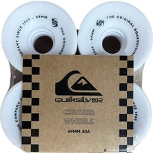 Quiksilver Surf Wheels Unisex Beyaz Skateboard Tekerleği