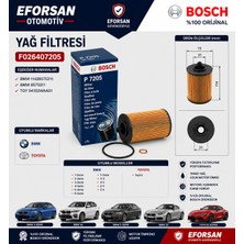 Bosch Orijinal F026407205 11428575211 Yağ Filtresi Bmw Uyumlu
