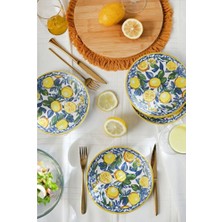 Empressco Ege Pasta Tabağı Seti, 20 Cm, 4'lü, Şık ve Kullanışlı Tasarım