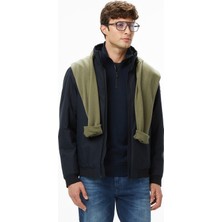 Boss Hexatech Bomber Erkek Lacivert Mont