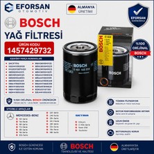 Bosch Orijinal 1457429732 P7016 Yağ Filtresi Mercedes Uyumlu