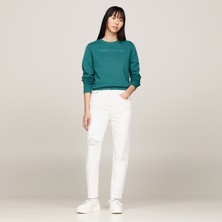 Tommy Hilfiger Kadın Mavi Pantolon
