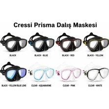 Premini Prisma Dalış Maskesi, Şeffaf ve Beyaz Renk, Konforlu ve Güvenli Kullanım